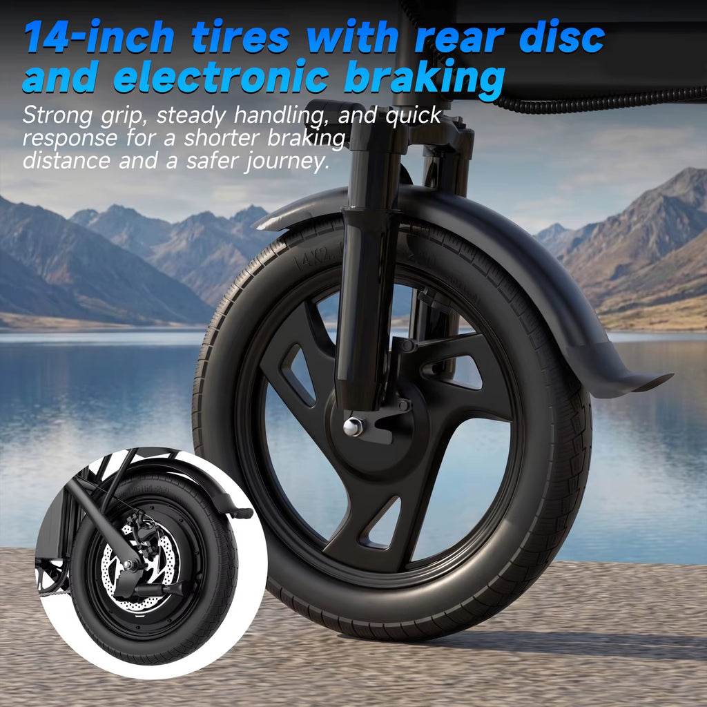 HEADEER® X14-Pro Long Range Fat Tire Ebike