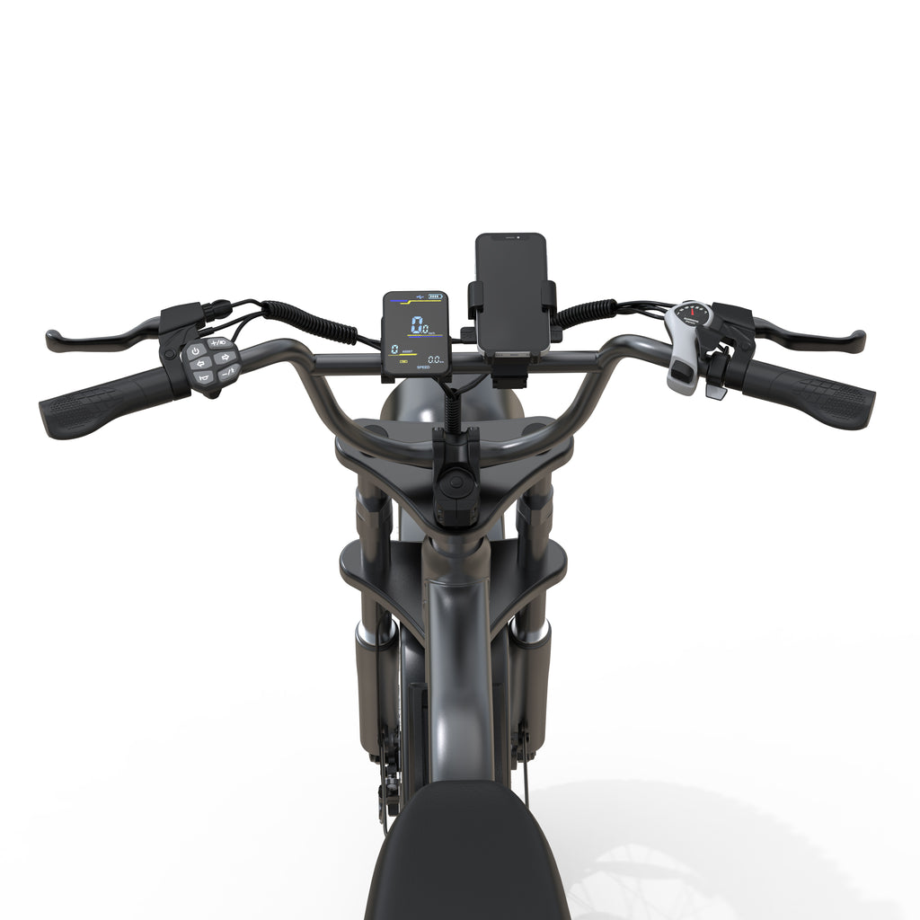 HEADEER® BK20 1500W Fat Tire E-Bike | 31 Mph 50 Miles Retro Commuter