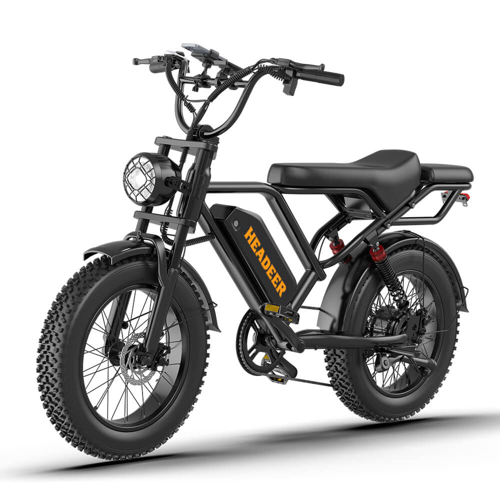 HEADEER® BK20 Fat Tire Retro Commuter E-Bike