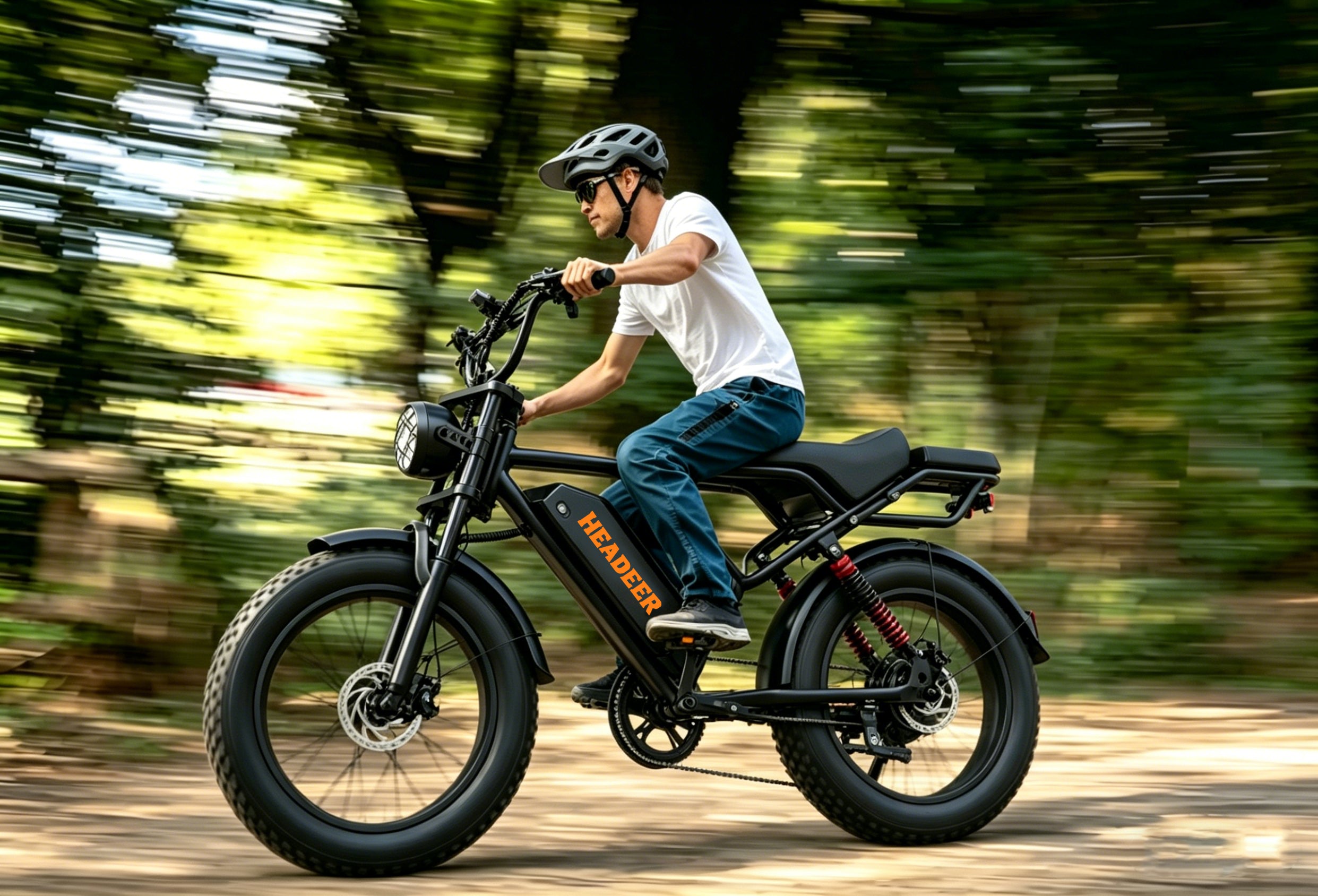 HEADEER® BK20 Fat Tire All-Terrain E-Bike – Headeer