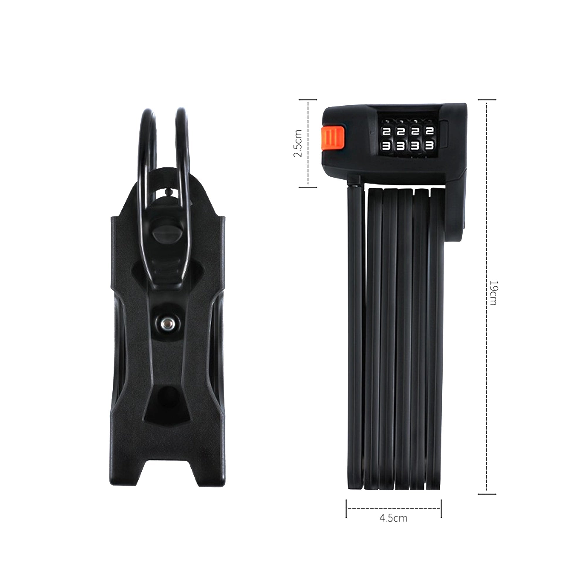 Folding Combination Lock