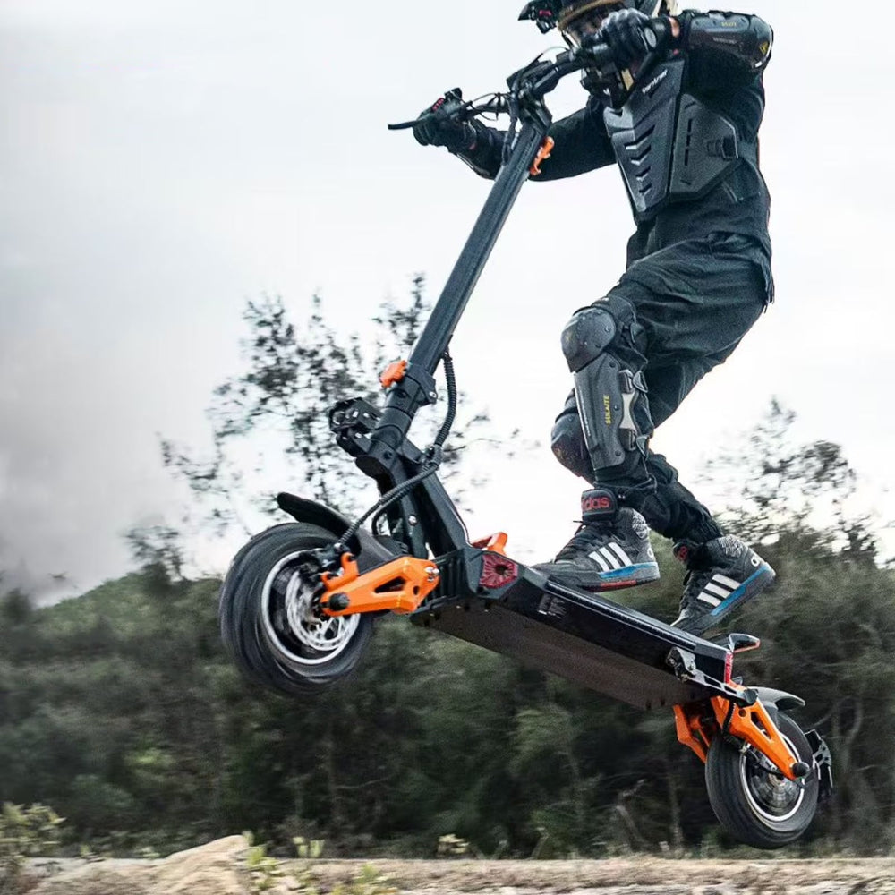 HEADEER® H67 Pro 1600W Peak Power 60 Miles Range 31 Mph Fat Tire Foldable E-Scooter