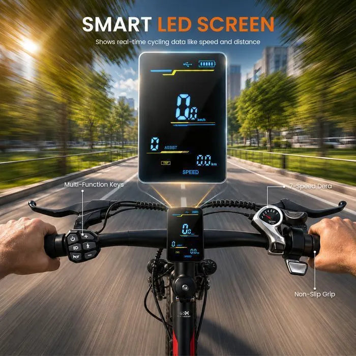 HEADEER® K900 Commuter E-Bike | Daily Errands & Cruising