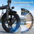 HEADEER® X14-Pro Long Range Fat Tire Ebike